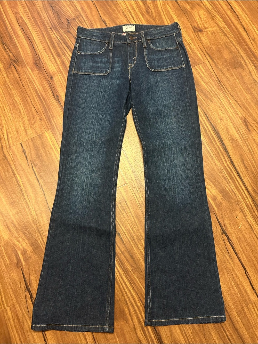 Levi’s Low Boot Cut 545 4m Button Back Pockets Cowgirl 4 M